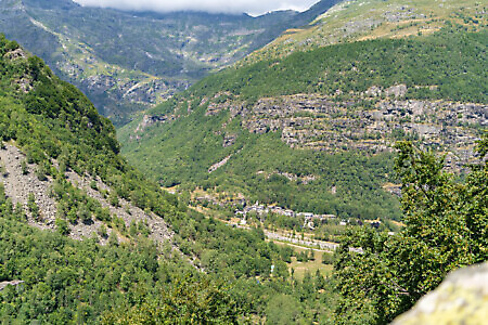 Sentiero natura della val Grande di Lanzo in MTB
