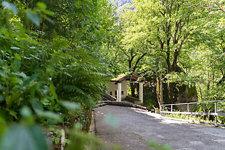 Sentiero natura della val Grande di Lanzo in MTB
