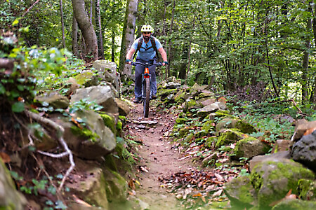 Percorso Lose e Merlo in MTB