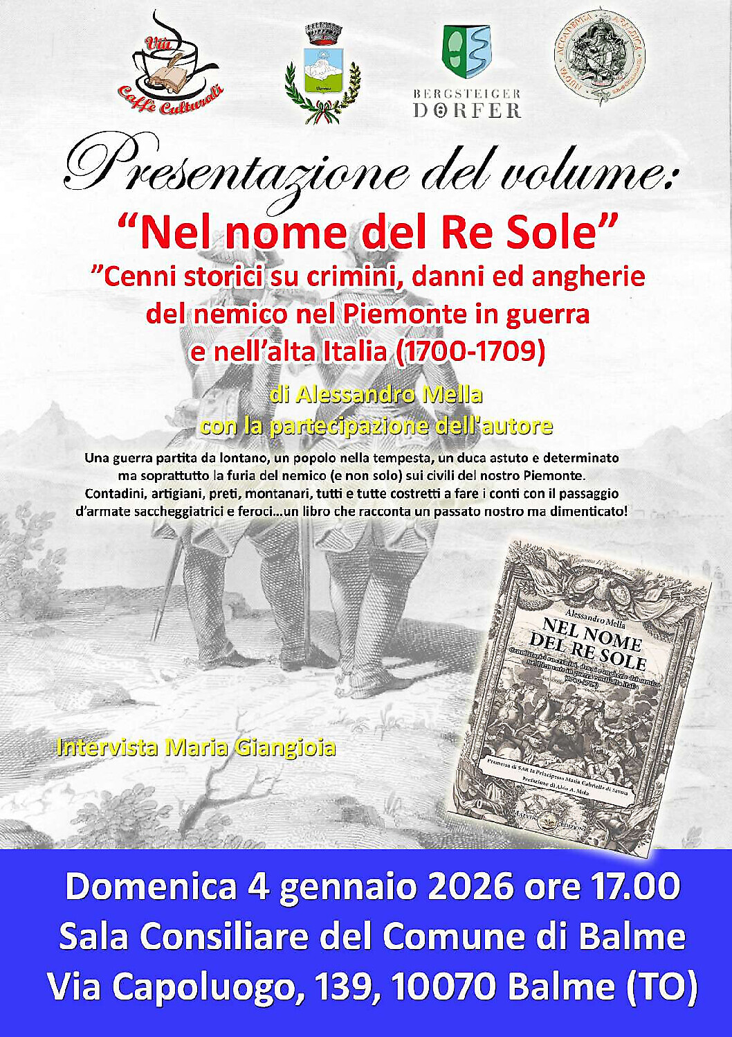 Presentazione libro 4 gennaio