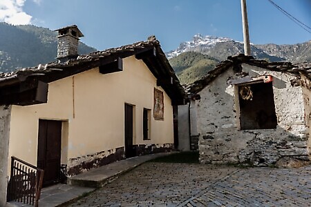 Affresco cinquecentesco di Oldrado Perini