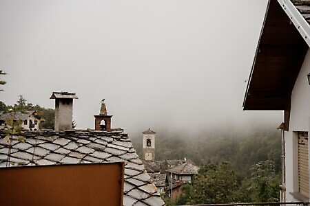 Casaforte del Rucias con affresco seicentesco