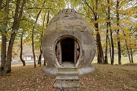 Colombiera a forma d’uovo