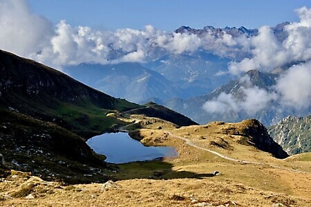Lago di Monastero e Alpe Costapiana