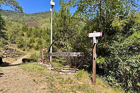 Punto panoramico sentiero dell'acqua