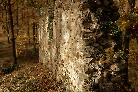 Resti del castello di Baratonia e San Biagio