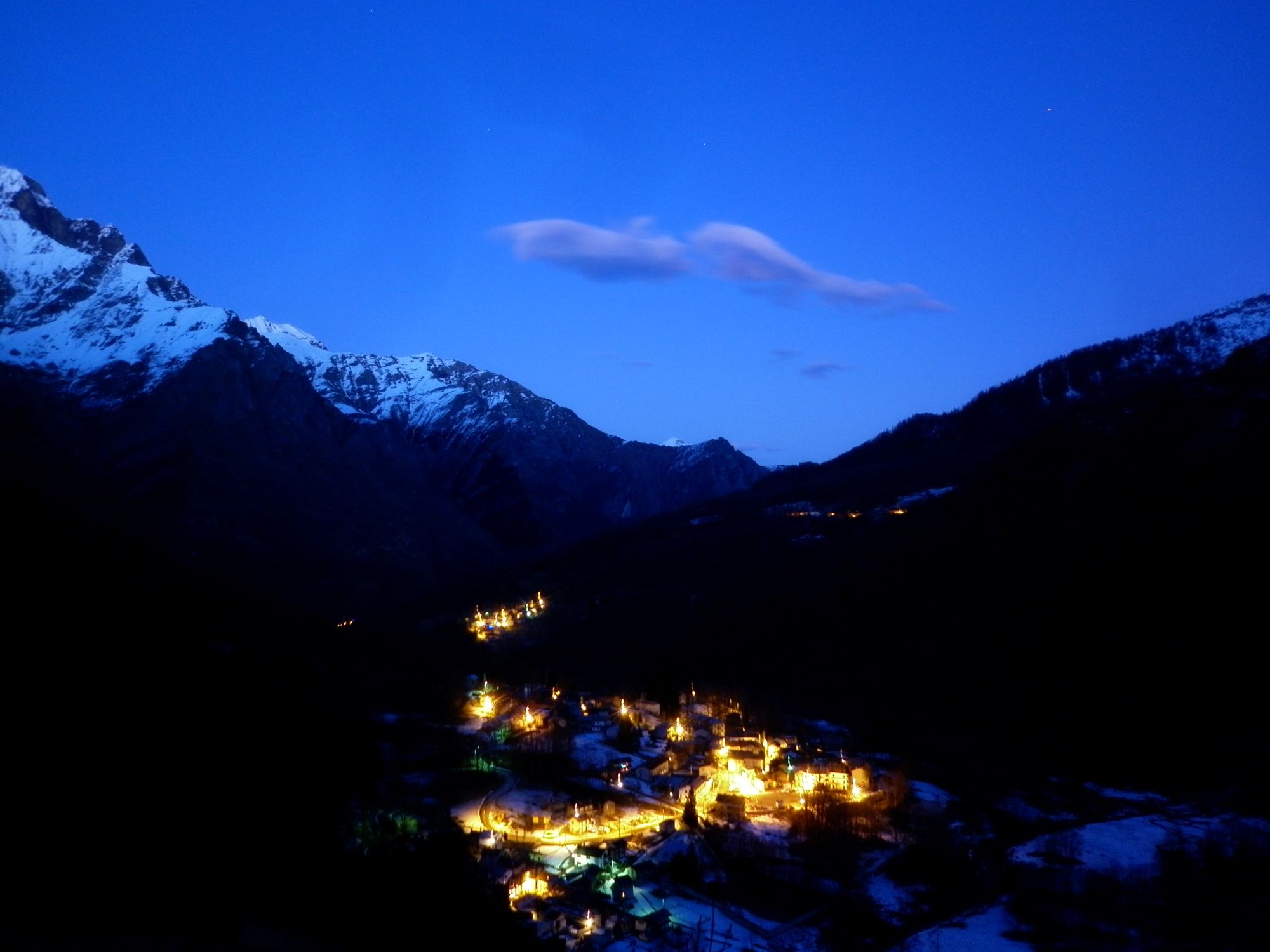 Camminata serale alla Madonnina della Pace