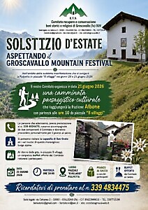 Aspettando il Groscavallo Mountain Festival